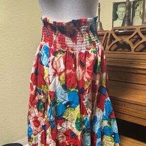 Chadwicks Multicolor A-Line Skirt
